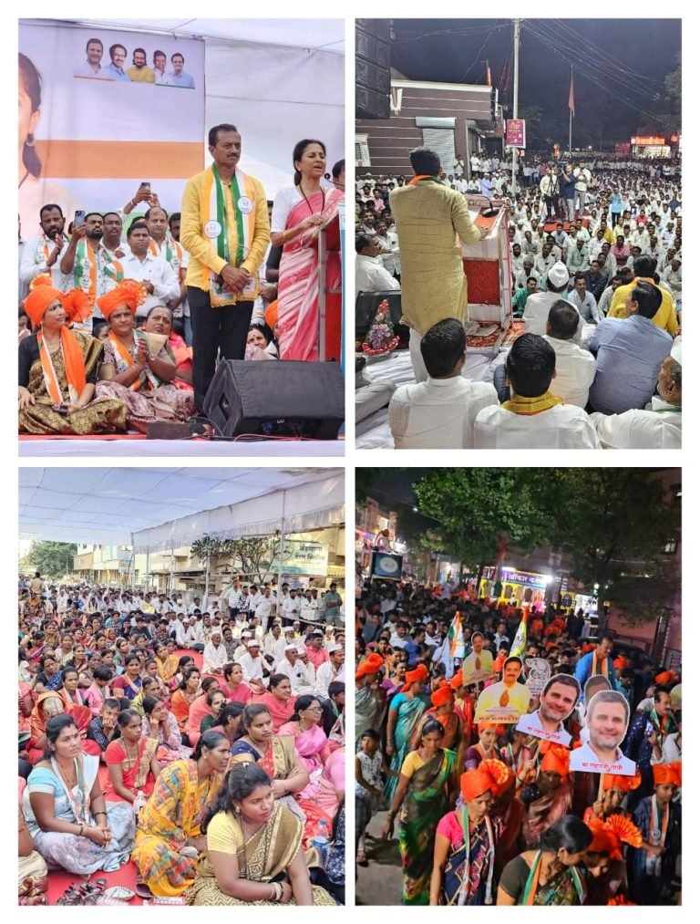 शिरूर-हवेली विधानसभेचे वातावरण फिरले हवेली मध्ये मिळणाऱ्या प्रचंड प्रतिसादामुळे अशोकबापु पवारांचे पारडे जड.