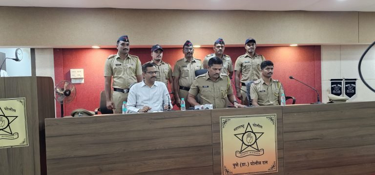 शिरूर पोलीस स्टेशन हद्दीमध्ये झालेल्या मोटारसायकल चोरीचे 11 गुन्हे उघडकीस आणून ६,६०,०००/ रू. किंमतीच्या मोटारसायकली जप्त